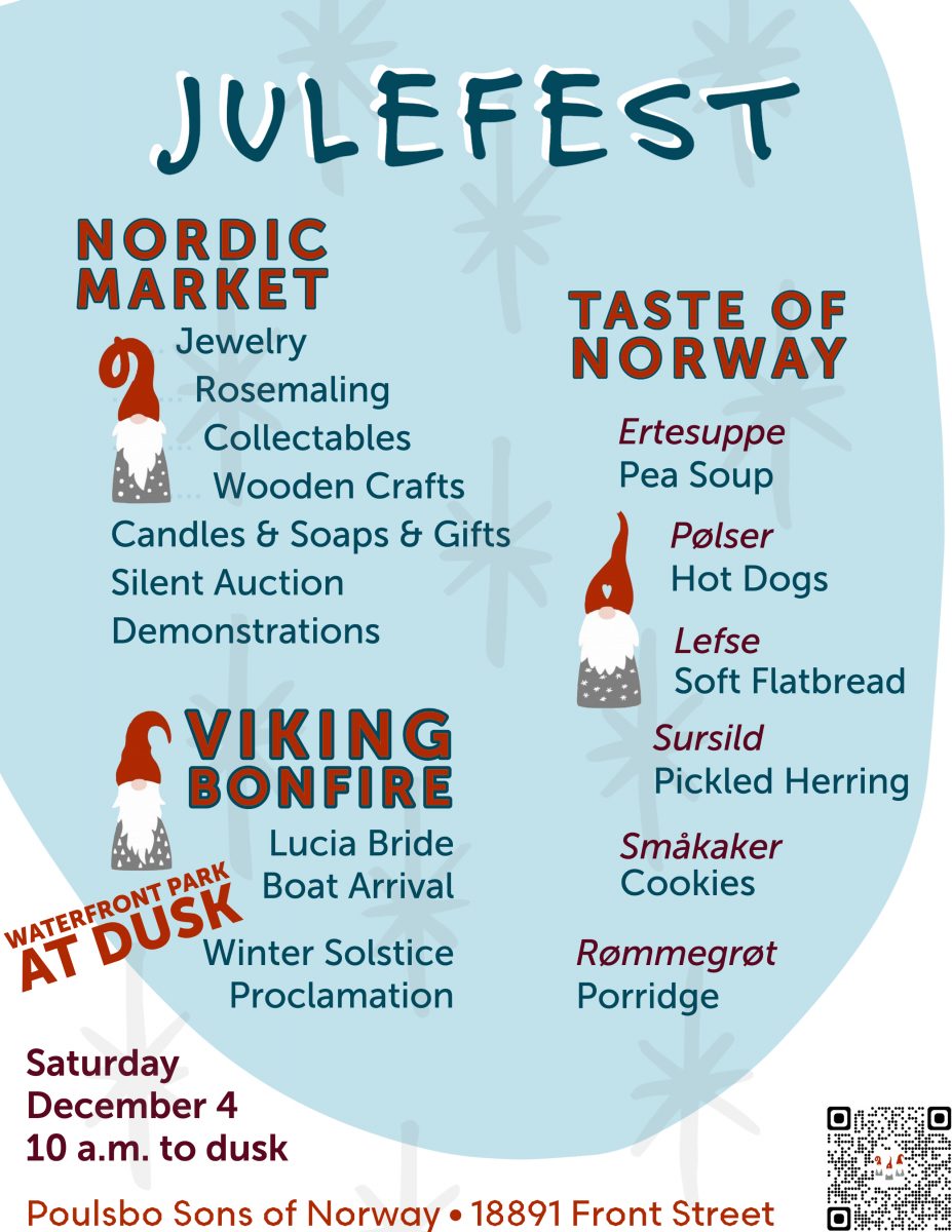 Poulsbo Julefest Nordic Market, Taste of Norway & Viking BonfireThe